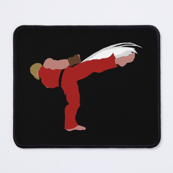 Item preview, ssbu ken oosoto mawashi geri roundhouse kick simple design designed and sold by SmasherDesigns.