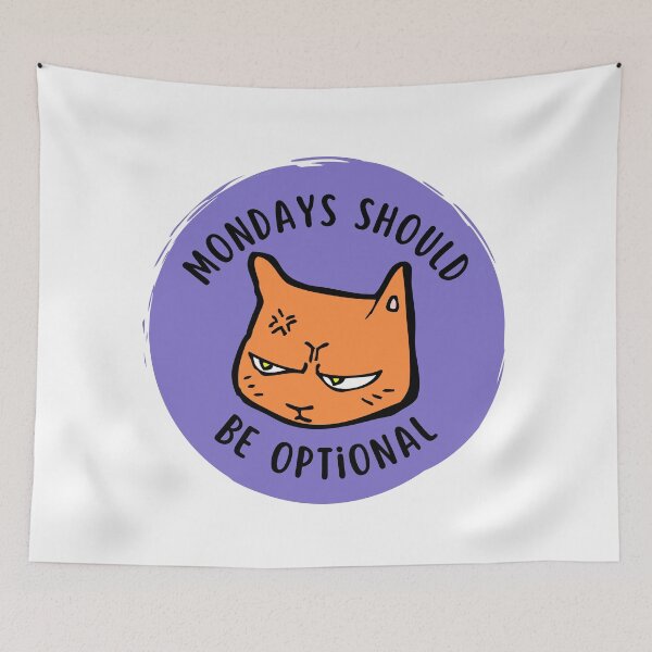 Item preview, Mondays should be optional designed and sold by samuch.
