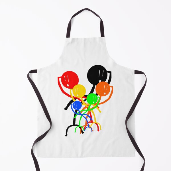 Item preview, Rainbow Stickmen designed and sold by Usagicollection.