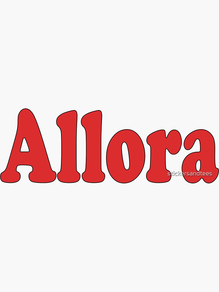 "Allora Italian Language Lessons Quote" Sticker by stickersandtees