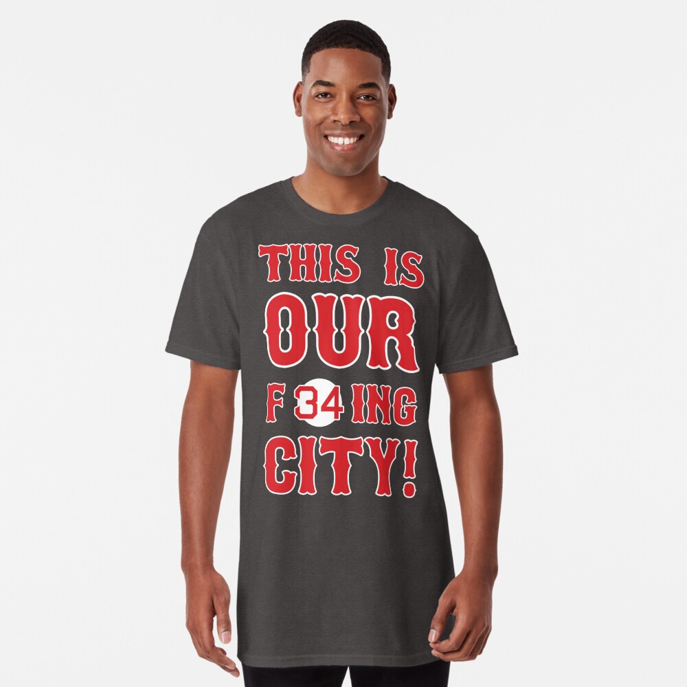 This Is Our F34ing City MLB Boston Red Sox T-Shirt - Personalized