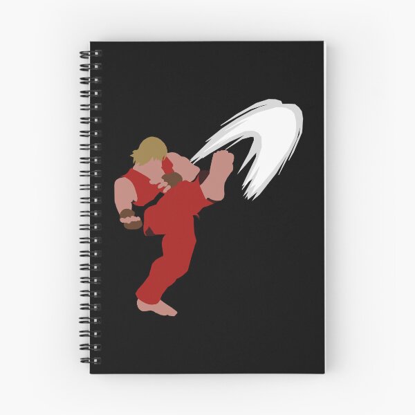 Item preview, ssbu ken nata otoshi geri crescent kick simple design designed and sold by SmasherDesigns.
