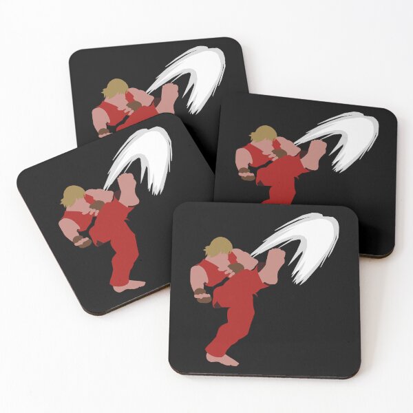 Item preview, ssbu ken nata otoshi geri crescent kick simple design designed and sold by SmasherDesigns.