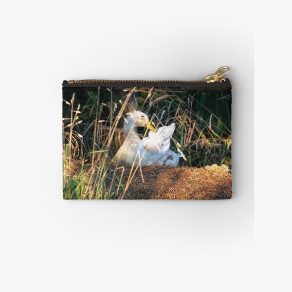 Item preview, Running duck in autumn designed and sold by anatida.