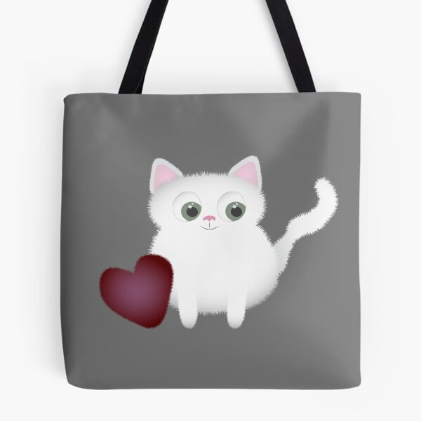 Artikelvorschau, Flauschiges Katzenherz entworfen und verkauft von Ashlison.