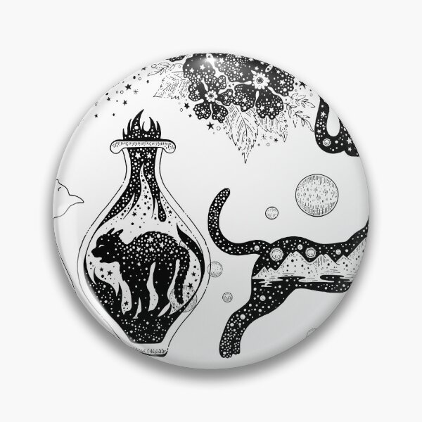 Item preview, midnight cat designed and sold by Iolamoui.