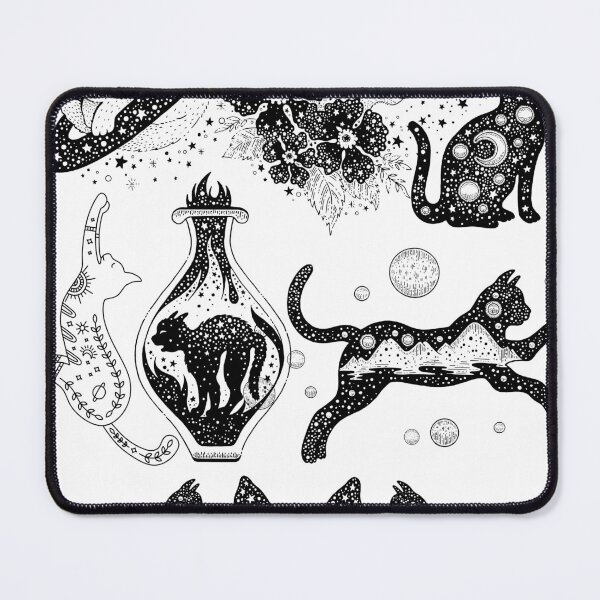 Item preview, midnight cat designed and sold by Iolamoui.