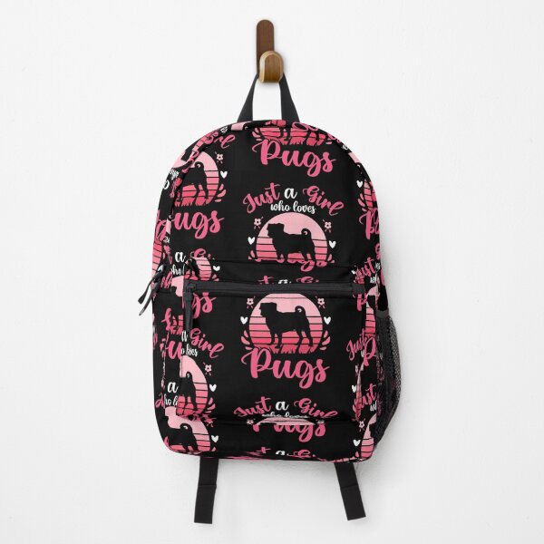 Item preview, Just A Girl Who Loves Pugs designed and sold by Peter Stawicki.