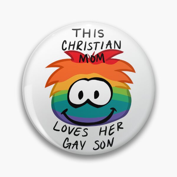 Item preview, this christian mom loves her gay son puffle designed and sold by mkayy-s.