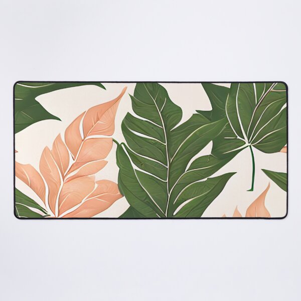Item preview, tripical leaf floral pattern #5 designed and sold by supeart.
