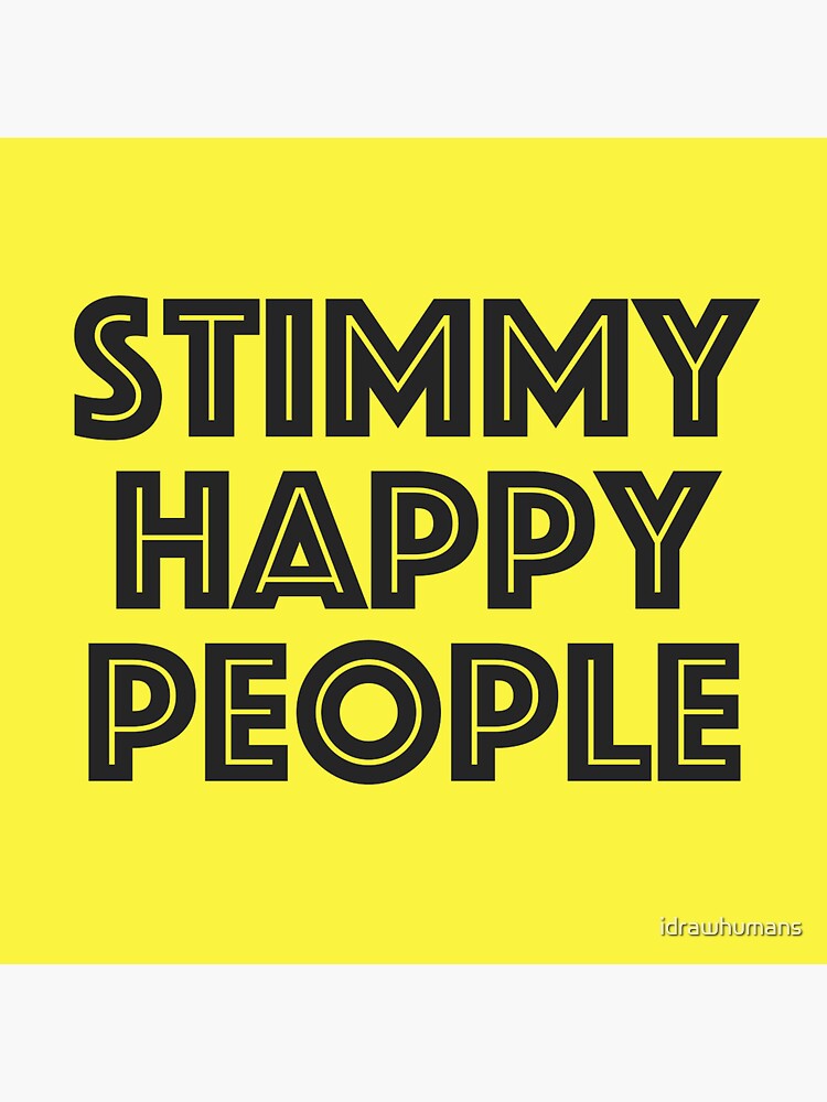 Stimmy Happy by idrawhumans