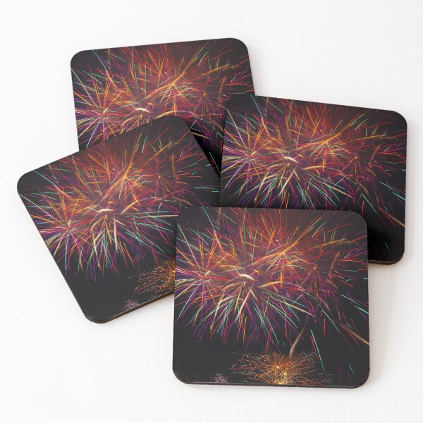 Item preview, Colorful Fireworks Blasting In The Dark Sky designed and sold by Garry Gay.