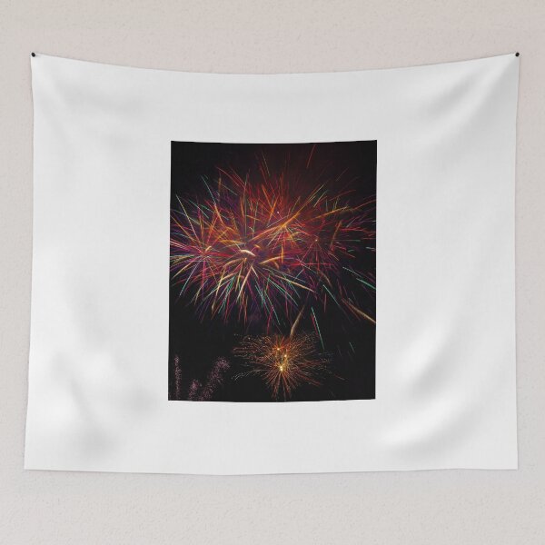 Item preview, Colorful Fireworks Blasting In The Dark Sky designed and sold by Garry Gay.