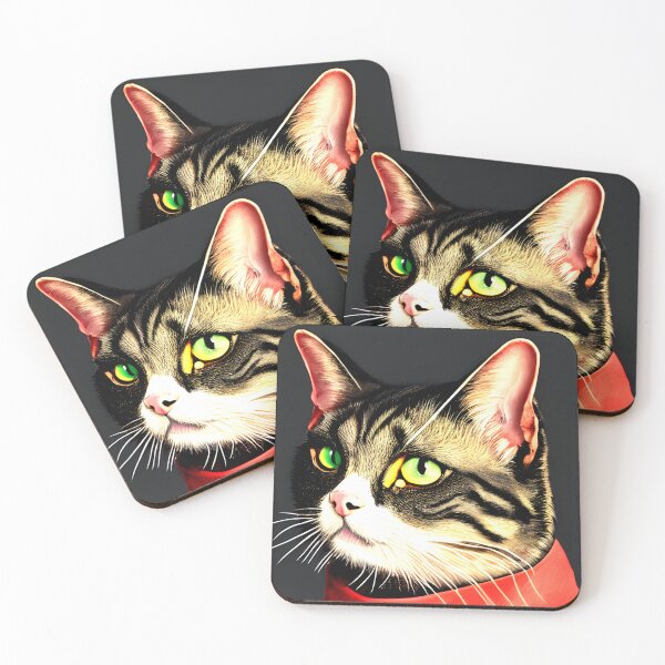 Item preview, cat portrait  painting #29 designed and sold by supeart.