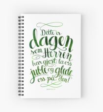 Dette er dagen Spiral Notebook