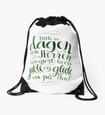 Dette er dagen Drawstring Bag