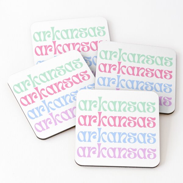 Item preview, Arkansas - Multicolor Pastel designed and sold by Kristin Orsi.