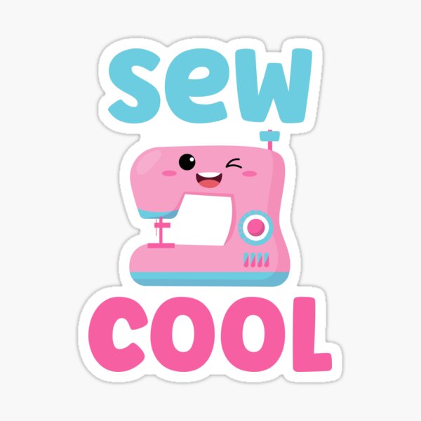 Pink Coat Club - SEWING INJURY Sticker Pink – Maker's Fabric