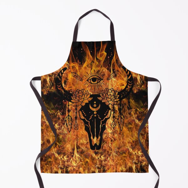 Item preview, Animal Skull and Flames designed and sold by Mark Cannon.