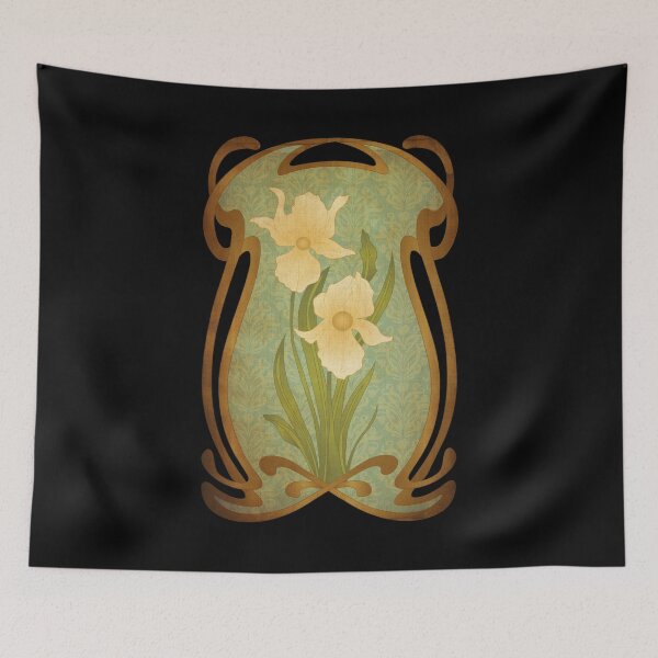 Item preview, Art Nouveau Flowers designed and sold by Gumless.