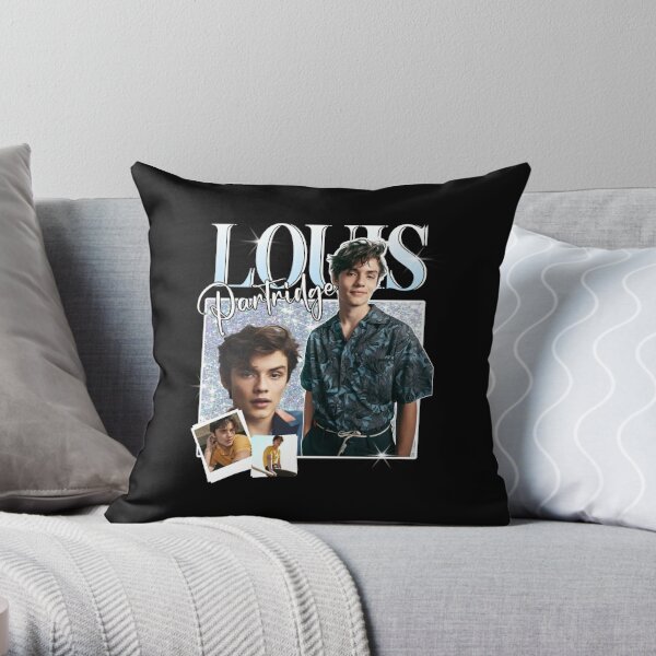Louis Partridge Christmas Design Throw Pillow for Sale by Beluved