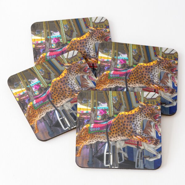 Item preview, Leaping Carrousel Cheetah designed and sold by Garry Gay.