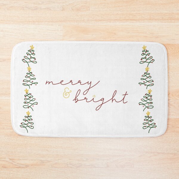 Item preview, Merry and Bright Christmas design designed and sold by kateredden.