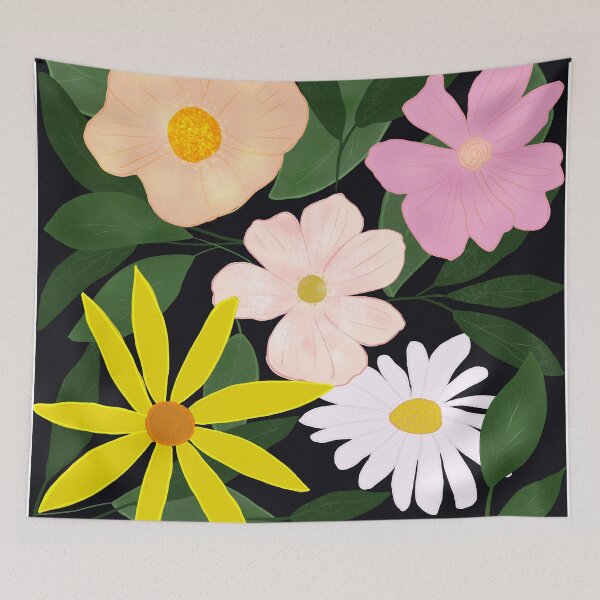 Item preview, Floral art designed and sold by PrettywithColor.
