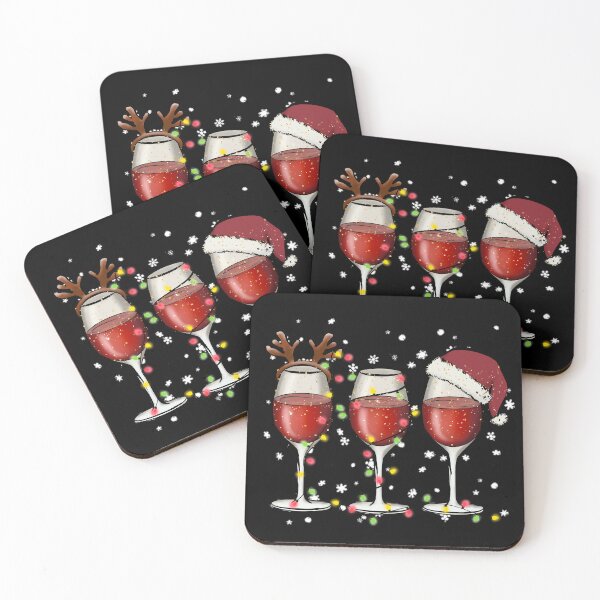 Item preview, Christmas Wine Sublimation for Wine Lovers designed and sold by TRIPPYPRINTS.