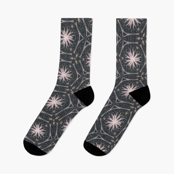 Item preview, One Night in the Forest, Hexagonal Floral Fractal Pattern designed and sold by jean-nicolas.
