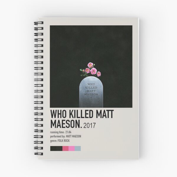 Item preview, who killed matt maeson designed and sold by creative-spaces.