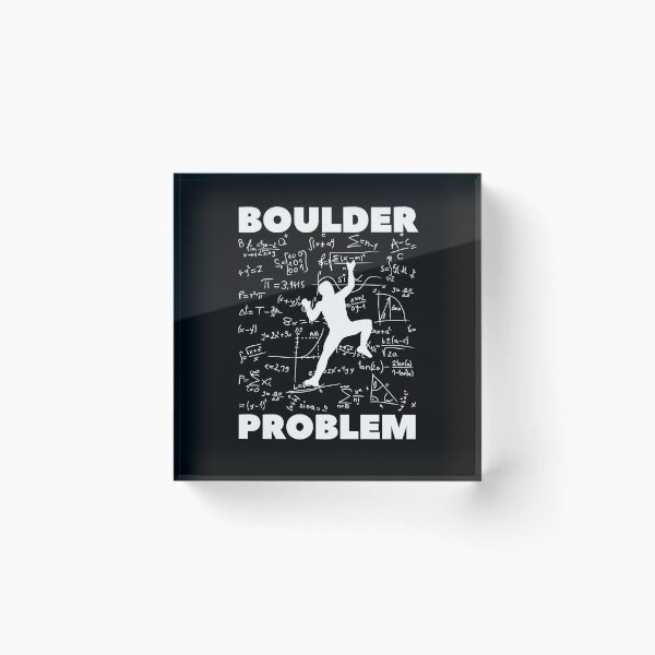 Item preview, Boulder Problem. Rock Climbing designed and sold by Boulder Design Co.