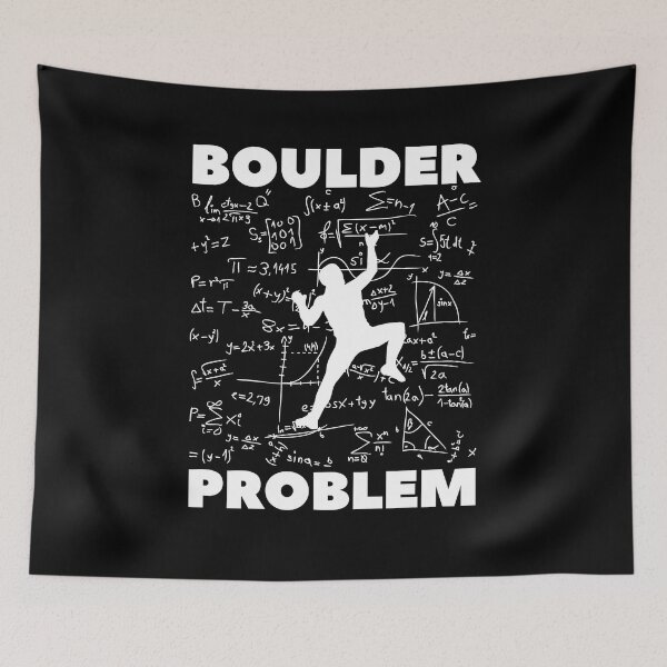 Item preview, Boulder Problem. Rock Climbing designed and sold by Boulder Design Co.