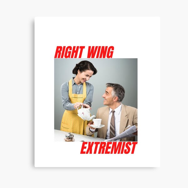Item preview, Funny Right-Wing Extremist Right Wing Extremism Mom Serving Coffee Breakfast designed and sold by dressedupmule.