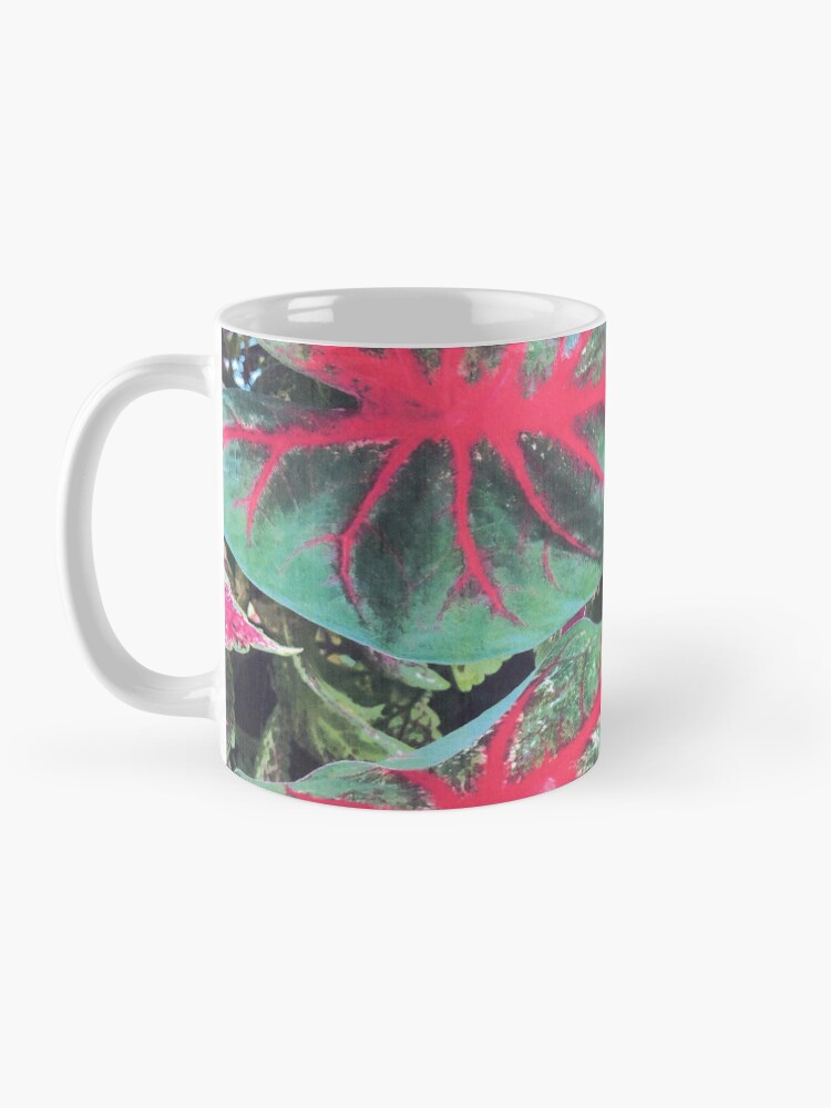 Thumbnail 3 of 6, Coffee Mug, CALADIUMS N COLEUSES designed and sold by DAVIDLIBERTY.