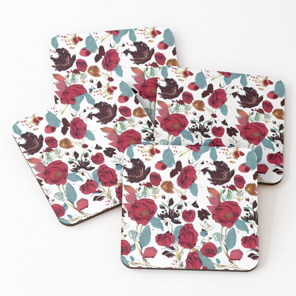 Item preview, rose petals Floral pattern #4 designed and sold by supeart.