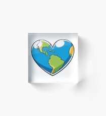 Ecology Concept Acrylic Block