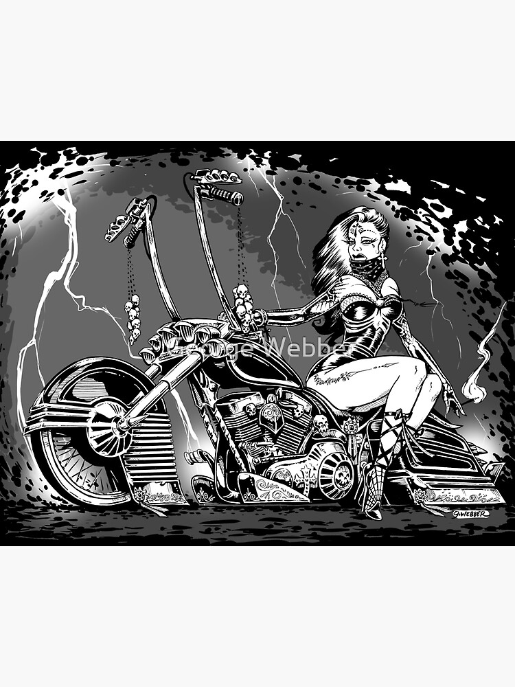 El Jinete Fantasma by gWebberArts