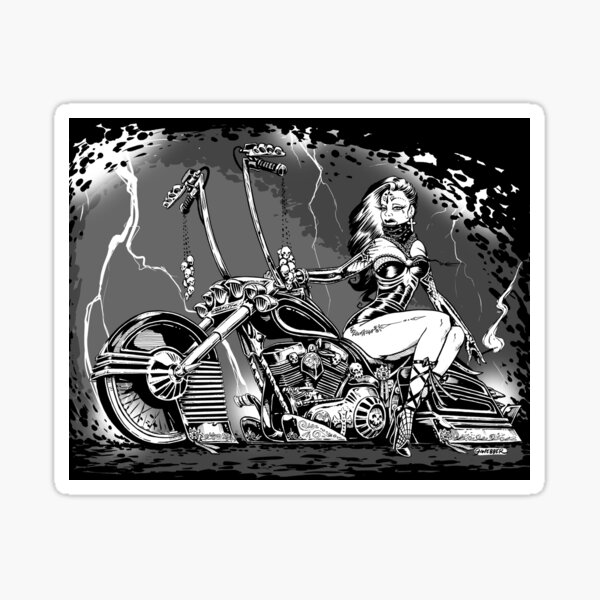 El Jinete Fantasma Sticker