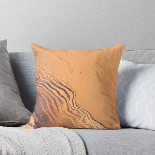 Item preview, "Parallel Shallows II" Light Amber Wash - Painting: Rippling Waves Water Beach  designed and sold by daniellawrieart.
