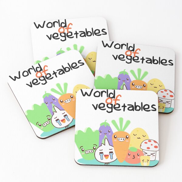 Item preview, world of vegetables designed and sold by Danilagreca.