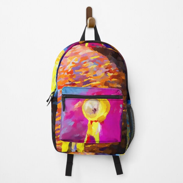 Item preview, The first humans on Mars abstract colorful painting designed and sold by shrolts.