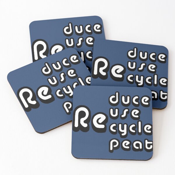 Item preview, Reduce Reuse Recycle Repeat designed and sold by groovygreengal.