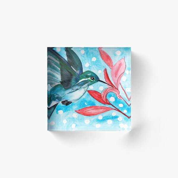 Snowbird 2 Acrylic Block