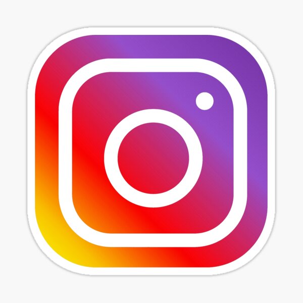 Instagram Logo Stickers Redbubble