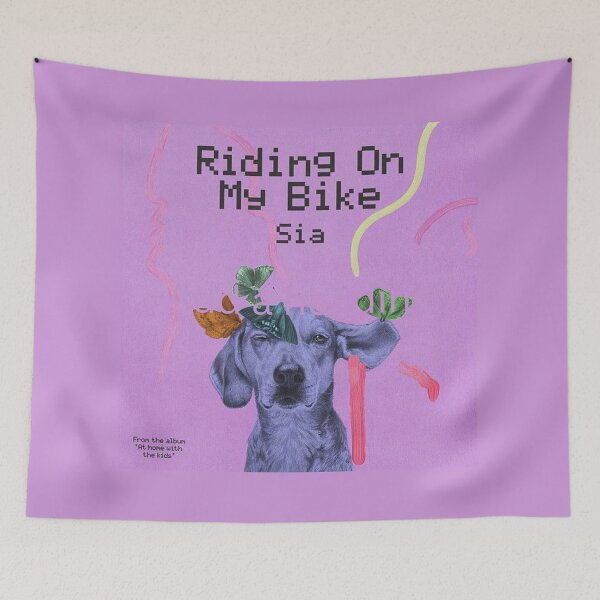 Item preview, riding on my bike designed and sold by creative-spaces.