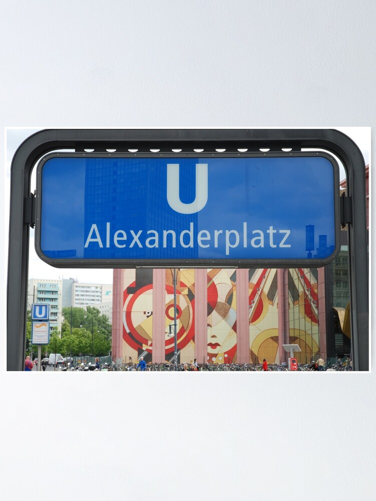 Alternate view of U Alexanderplatz Poster