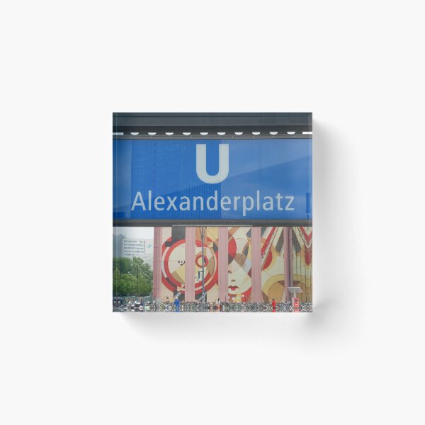 Item preview, U-Bahn Alexanderplatz designed and sold by justbmac.