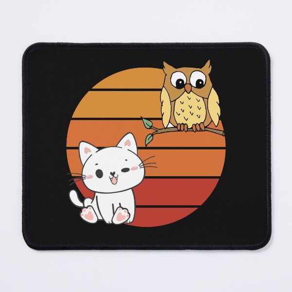 Item preview, A Cat And An Owl Funny Pet Owner designed and sold by Namphet.