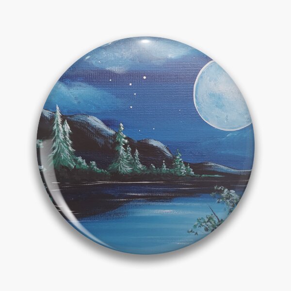 Item preview, moonlit lake designed and sold by rainingcrow.